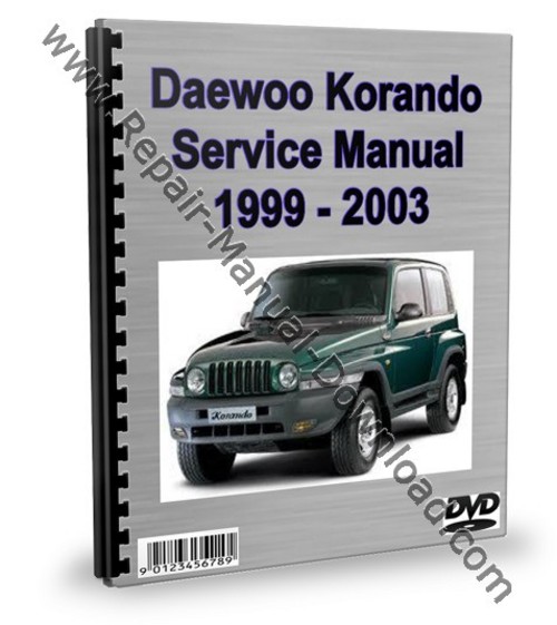 Product picture Daewoo Korando Service Repair Manual Workshop Download