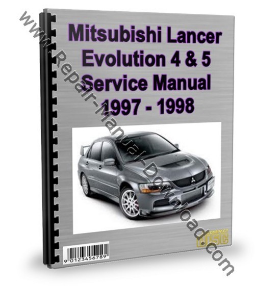 Product picture Mitsubishi Lancer Evolution 4 & 5 Service Repair Manual