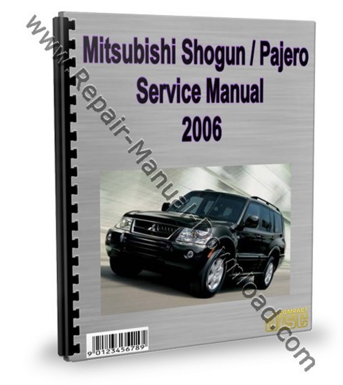 Product picture Mitsubishi Montero Pajero Shogun 2006 Service Repair Manual