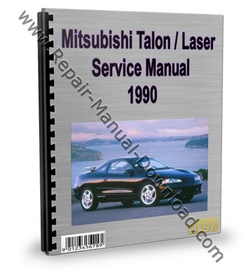 Product picture Mitsubishi Talon Laser 1990 Service Repair Manual