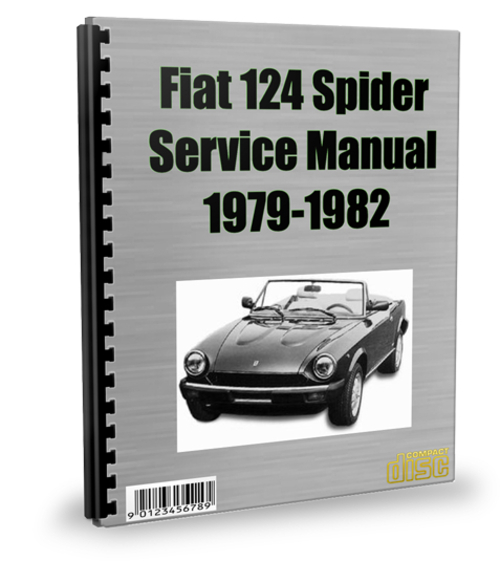 Product picture Fiat 124 Spider 1979-1982 Service Repair Manual Download